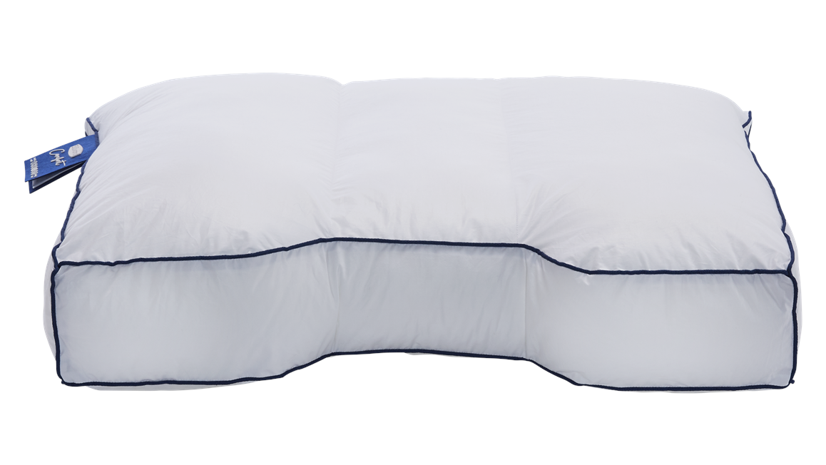 Silvana Comfort Blauw synthetisch medium-stevig hoofdkussen