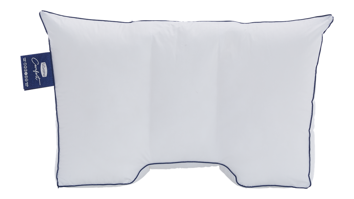 Silvana Comfort Blauw synthetisch medium-stevig hoofdkussen