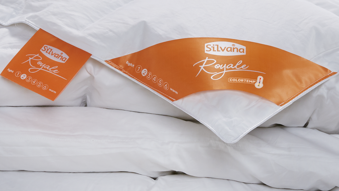 Silvana Royale Colortemp koel donzen dekbed