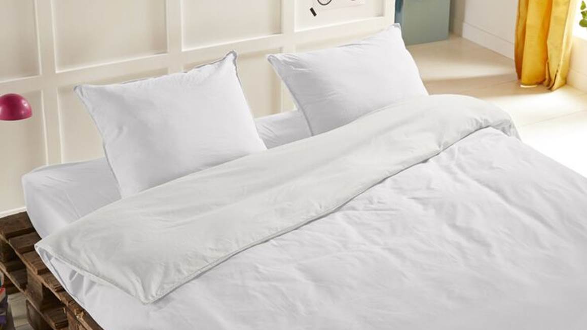 HIP Collection Uni Satin dekbedovertrek