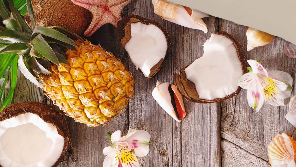 Good Morning Coconut dekbedovertrek