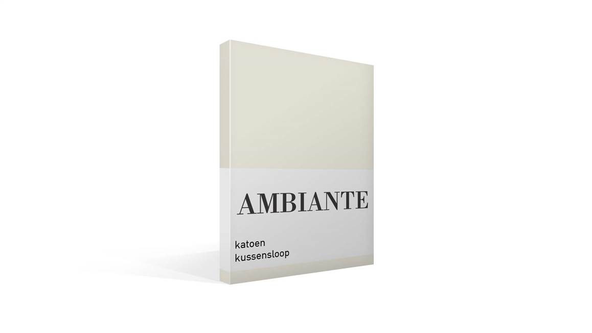 Ambiante Cotton Uni kussenslopen (set van 2)