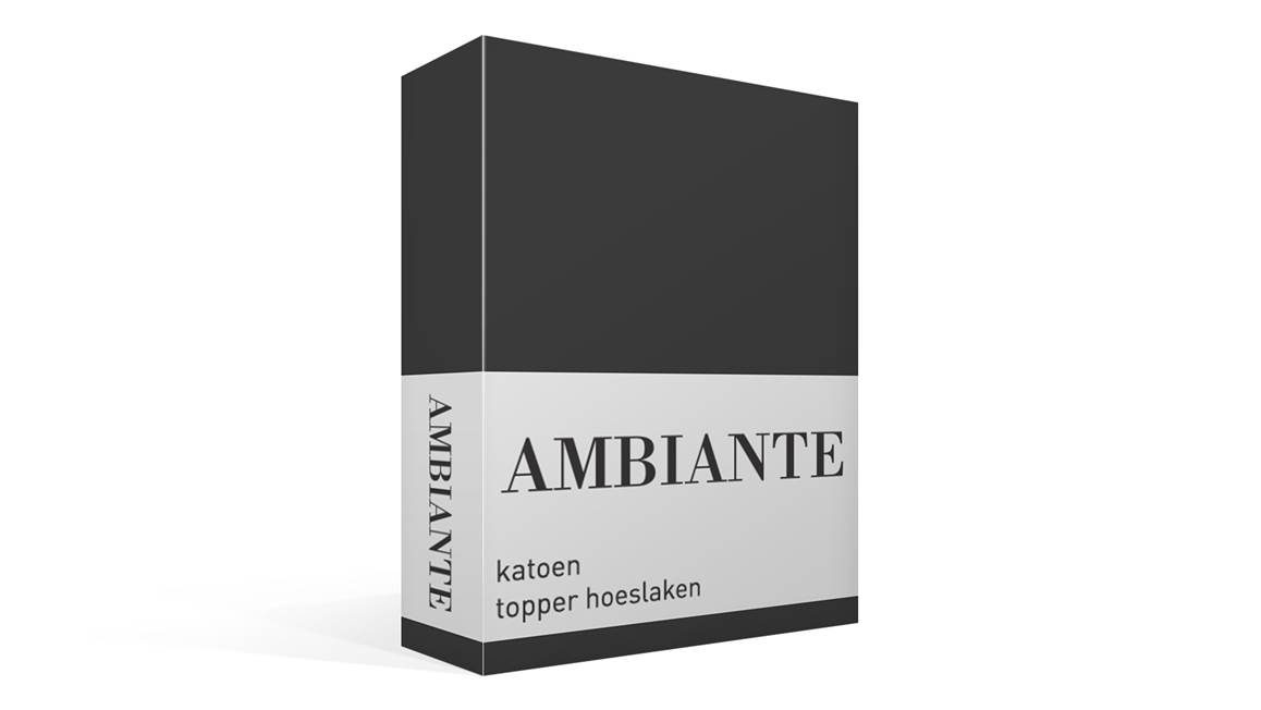 Ambiante Cotton Uni topper hoeslaken