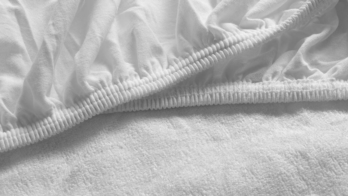 Snoozing badstof waterdicht PU molton hoeslaken