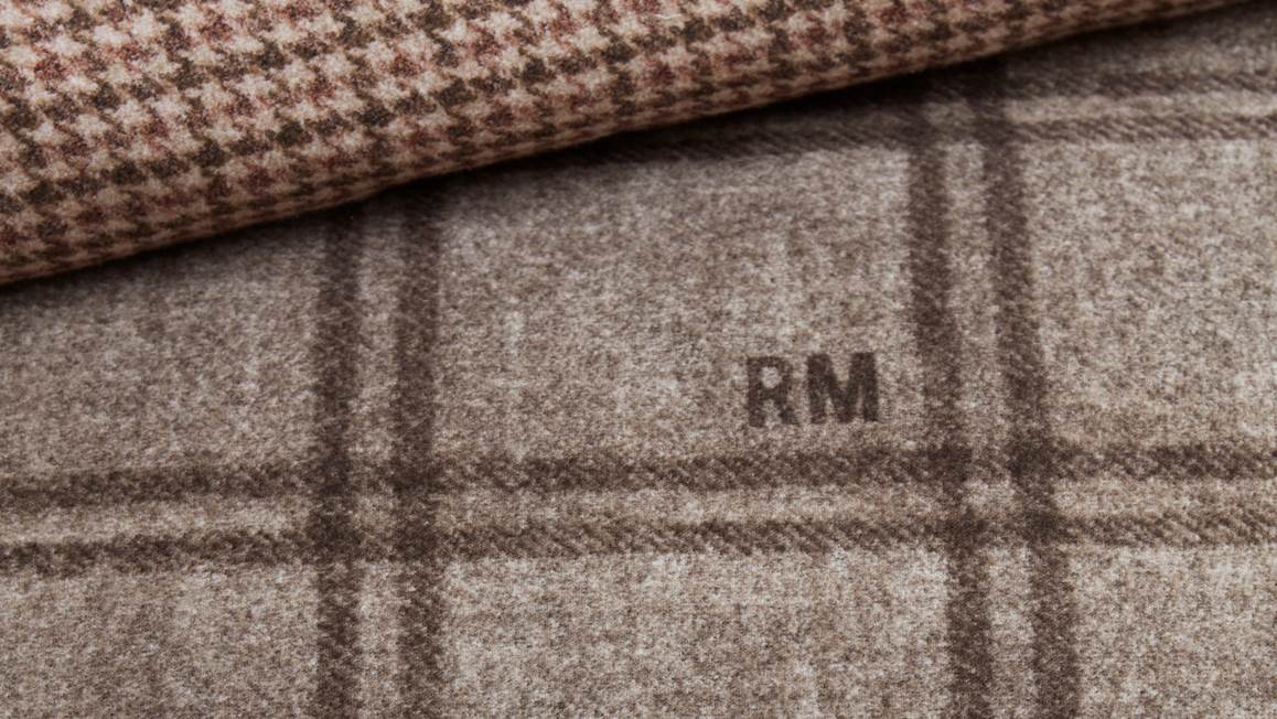 Rivièra Maison Hawick flanel dekbedovertrek