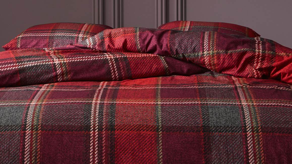 Essenza Beau flanel dekbedovertrek