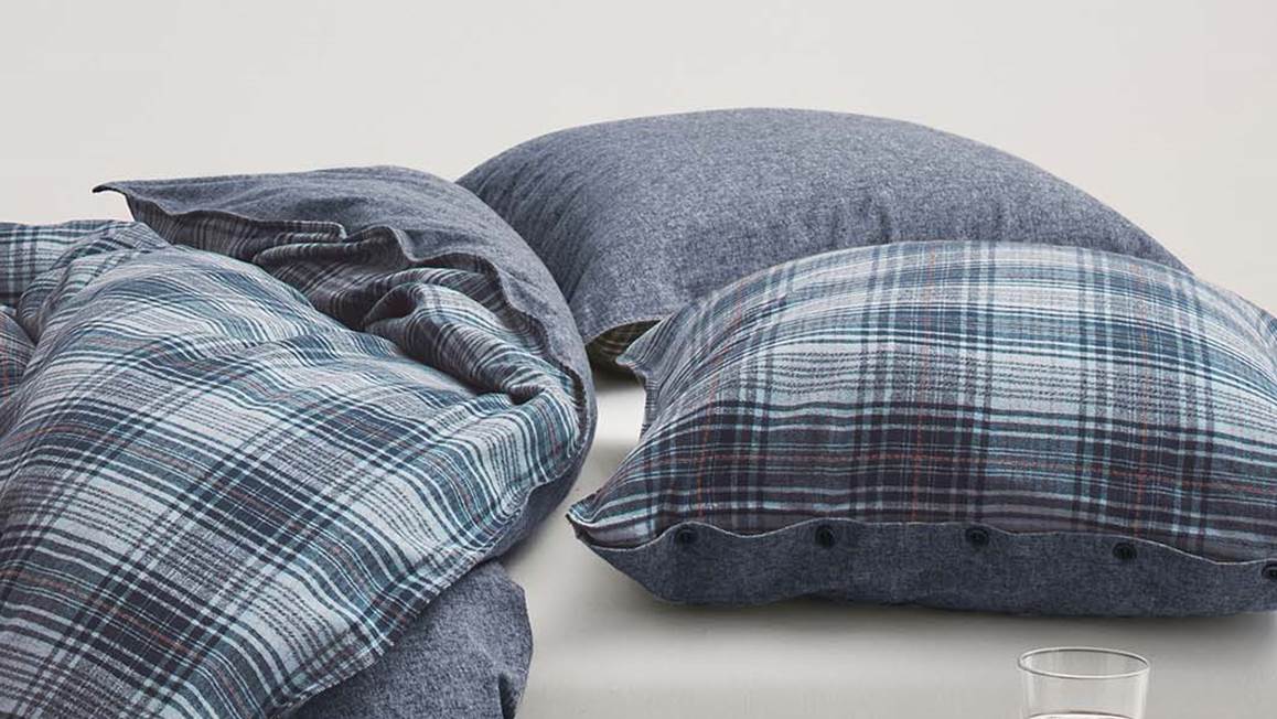 Marc O'Polo Halfoss flanel dekbedovertrek