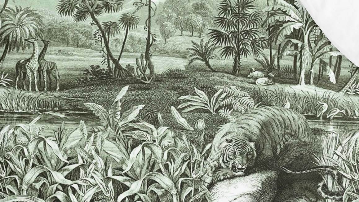 Byrklund Go Tiger dekbedovertrek