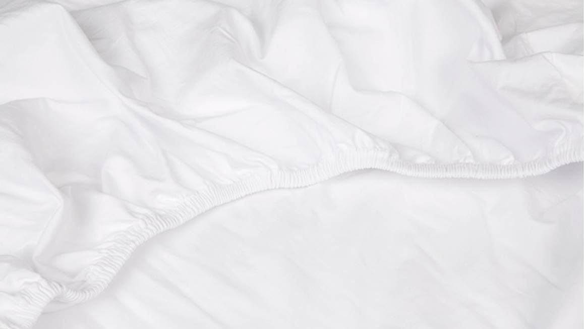 Kayori Shizu percale katoen split-topper hoeslaken