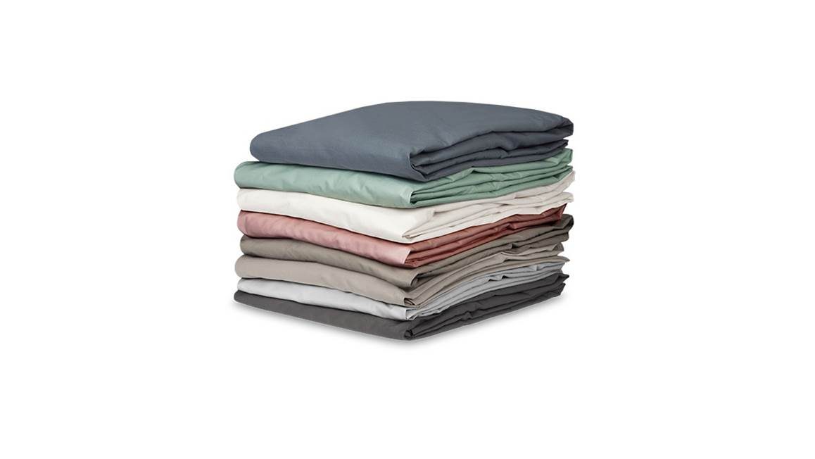 Kayori Shizu percale katoen split-topper hoeslaken