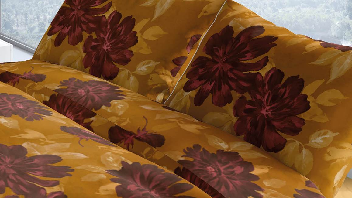 Romanette Bess flanel dekbedovertrek