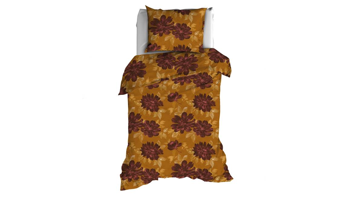 Romanette Bess flanel dekbedovertrek