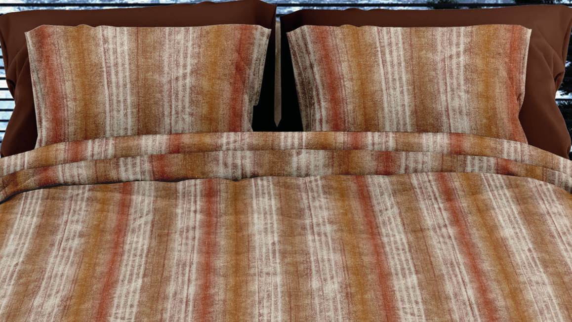 Romanette Kevin flanel dekbedovertrek