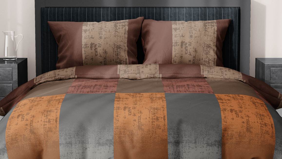 Romanette Rivoli flanel dekbedovertrek