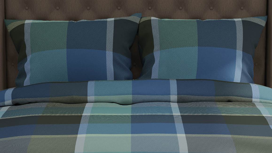 Romanette Maxell flanel dekbedovertrek