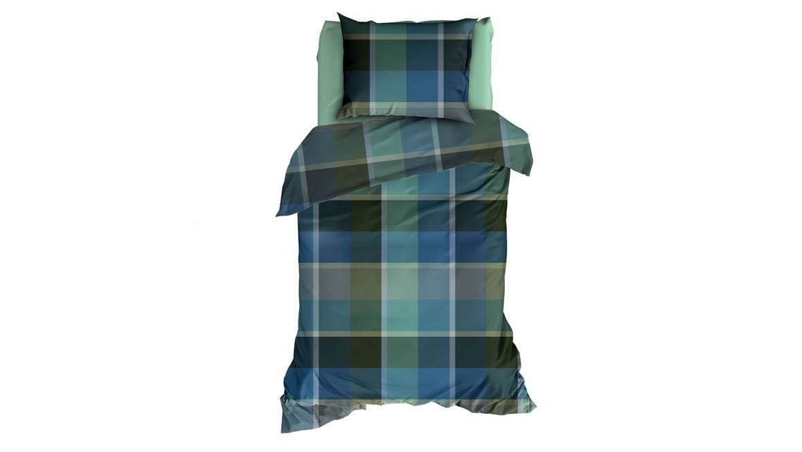 Romanette Maxell flanel dekbedovertrek