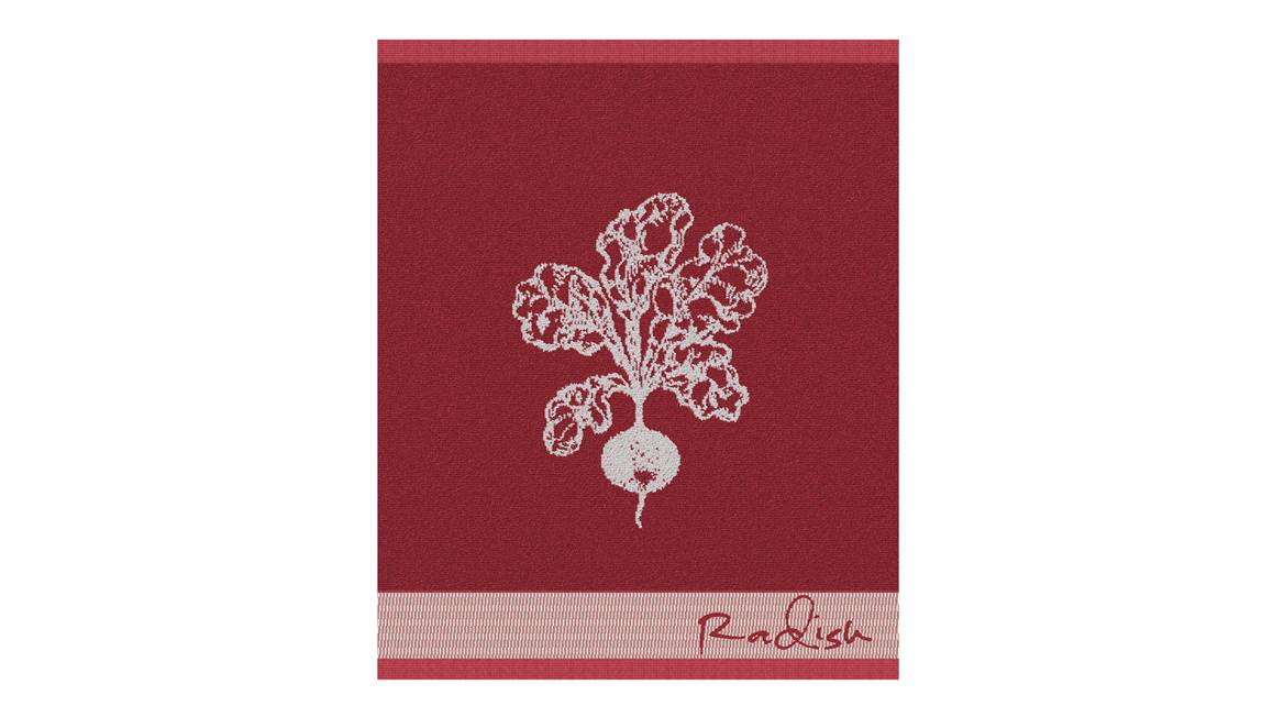 DDDDD Radish Keukendoek (set van 6)
