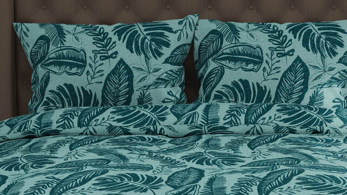 Romanette Calathea dekbedovertrek