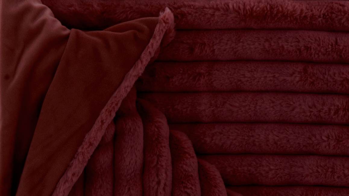 Unique Living Peppe fleece plaid