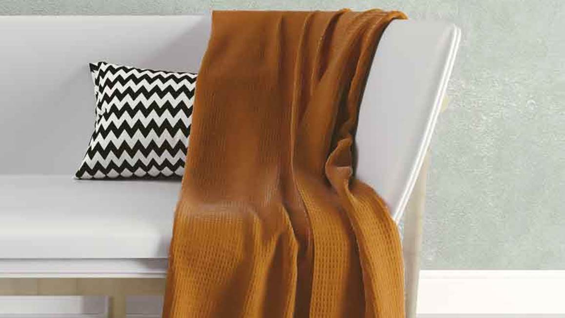 Heckettlane Waffle plaid