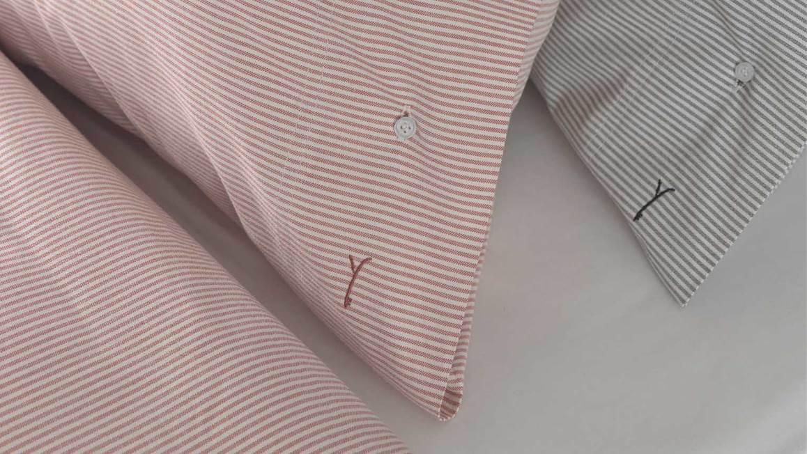 Yellow Oxford dekbedovertrek