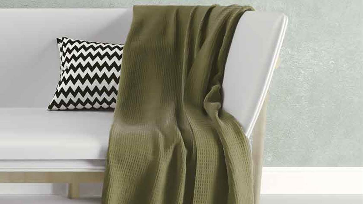 Heckettlane Waffle plaid