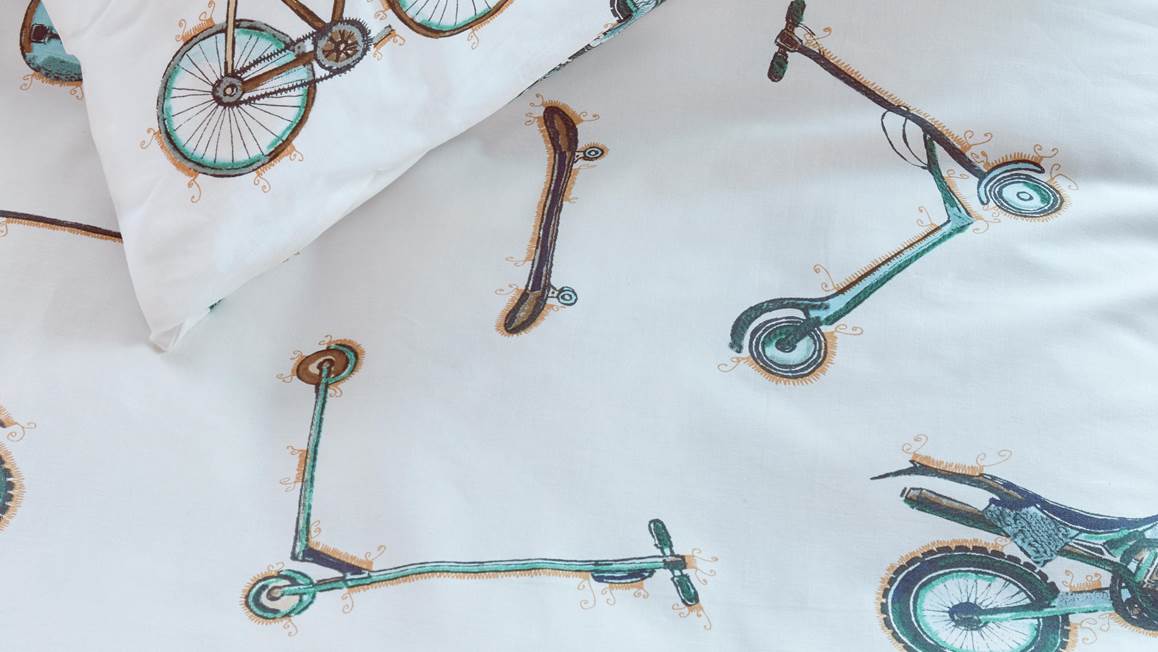 Beddinghouse Kids Wheelers dekbedovertrek