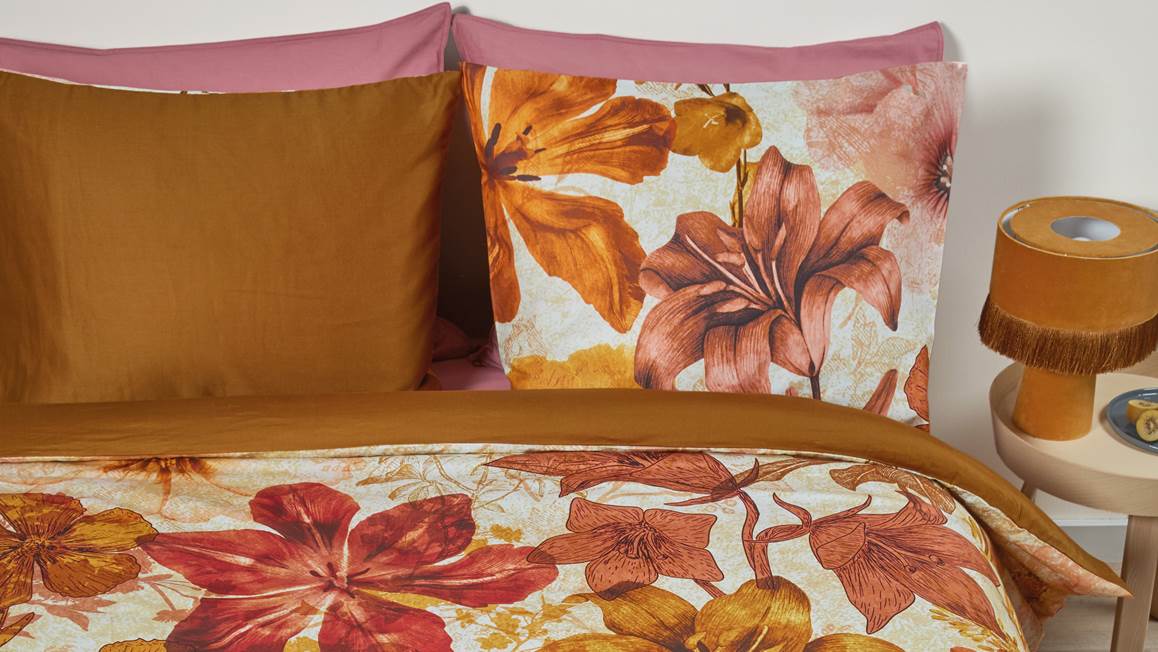 Beddinghouse Flora dekbedovertrek