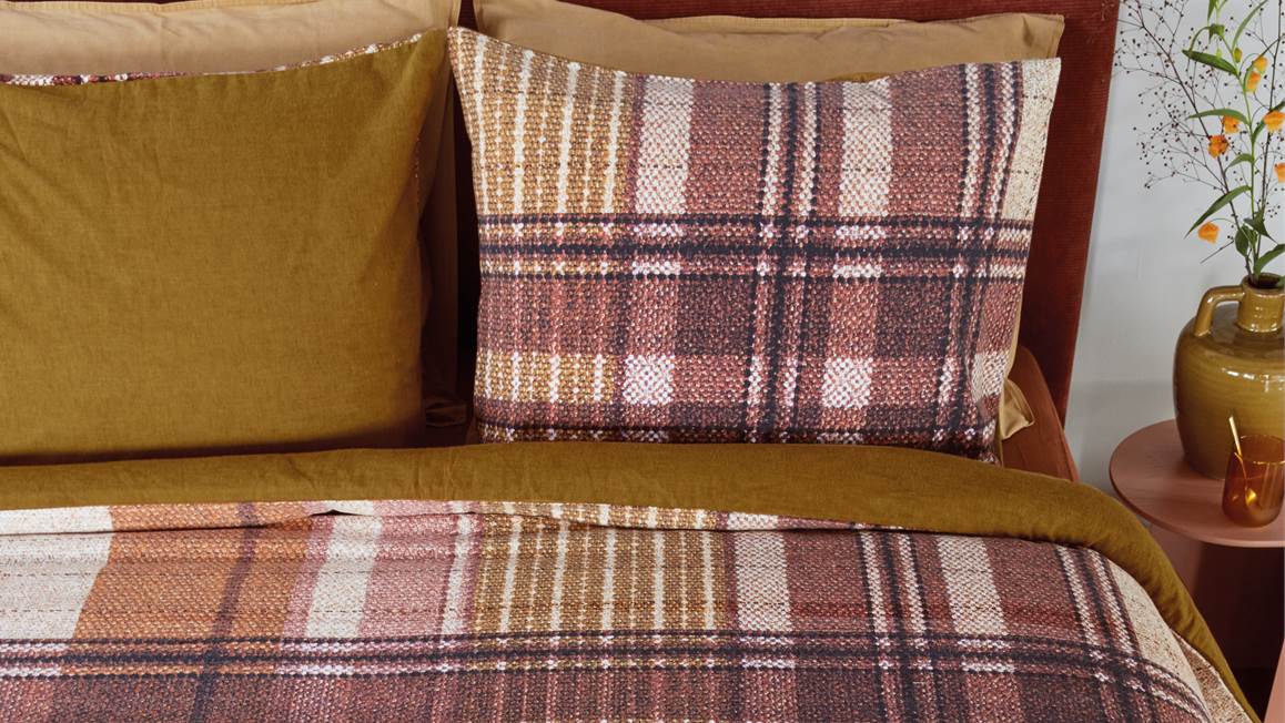 Beddinghouse Rubey flanel dekbedovertrek