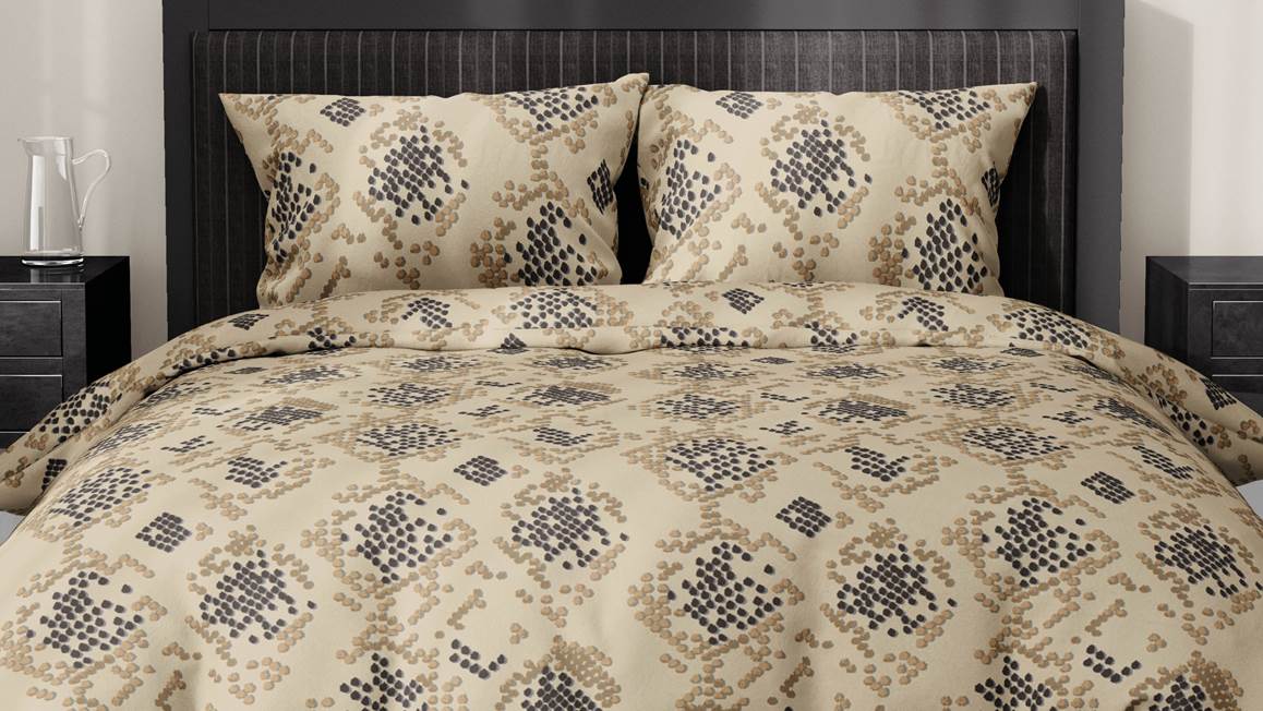 Satin d'Or Blake dekbedovertrek