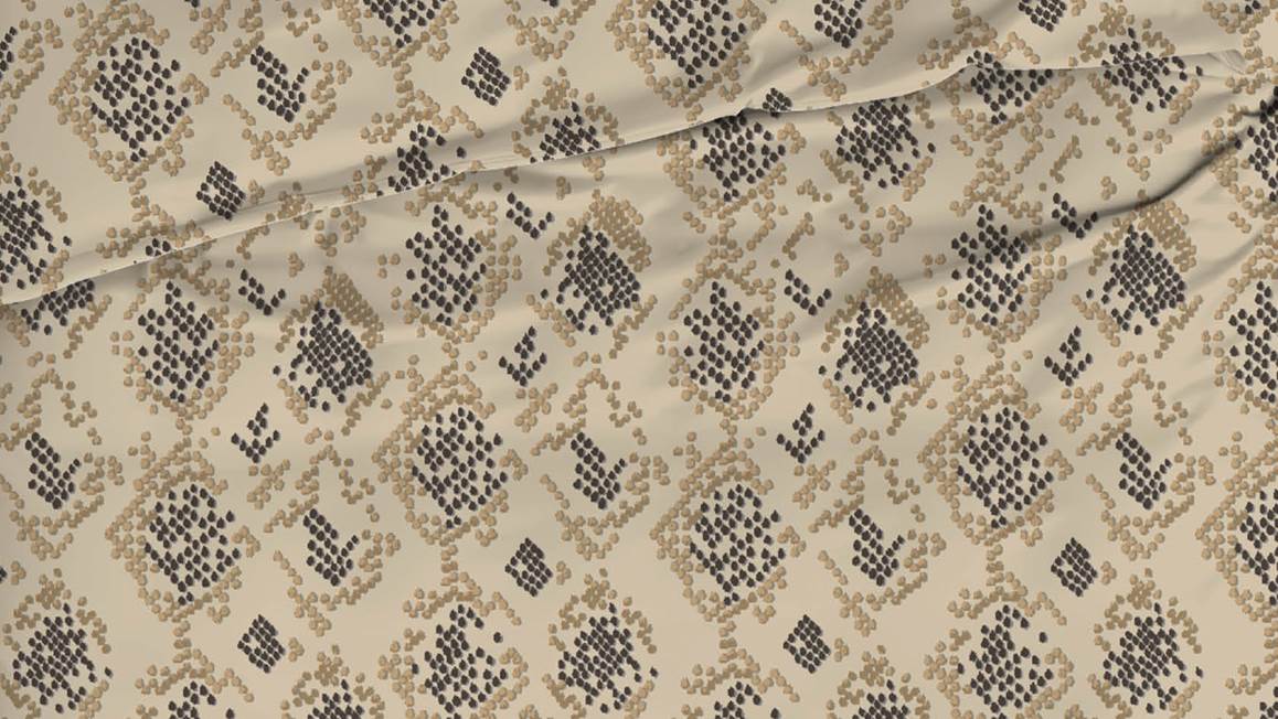 Satin d'Or Blake dekbedovertrek