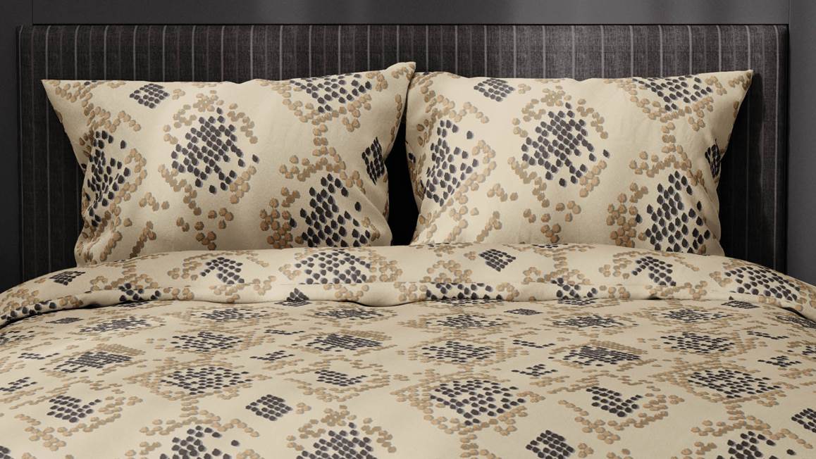 Satin d'Or Blake dekbedovertrek