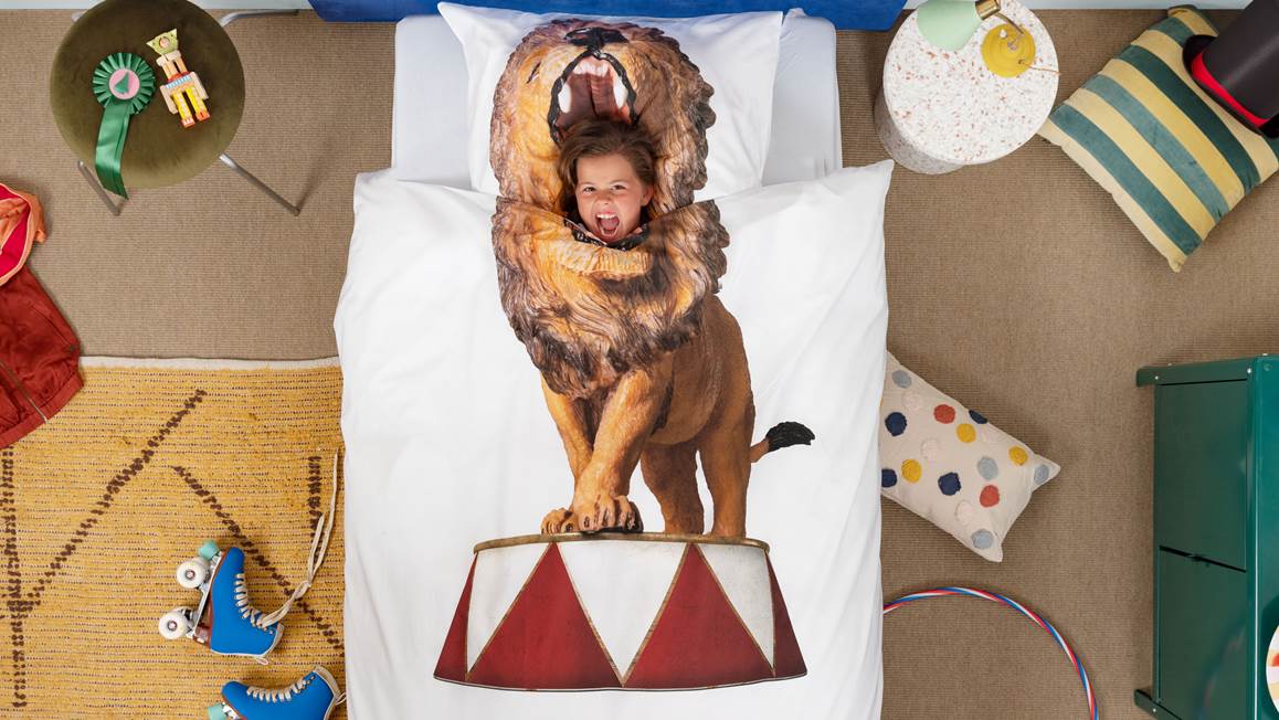 SNURK Lion dekbedovertrek