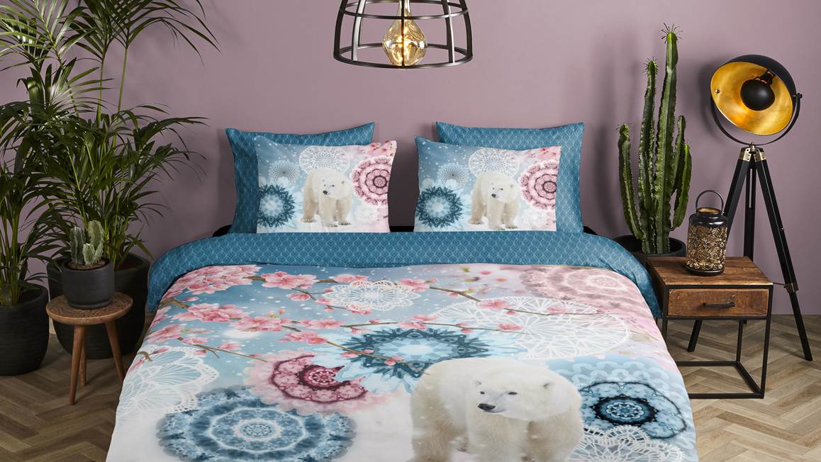 HIP Collection Kodiak flanel dekbedovertrek