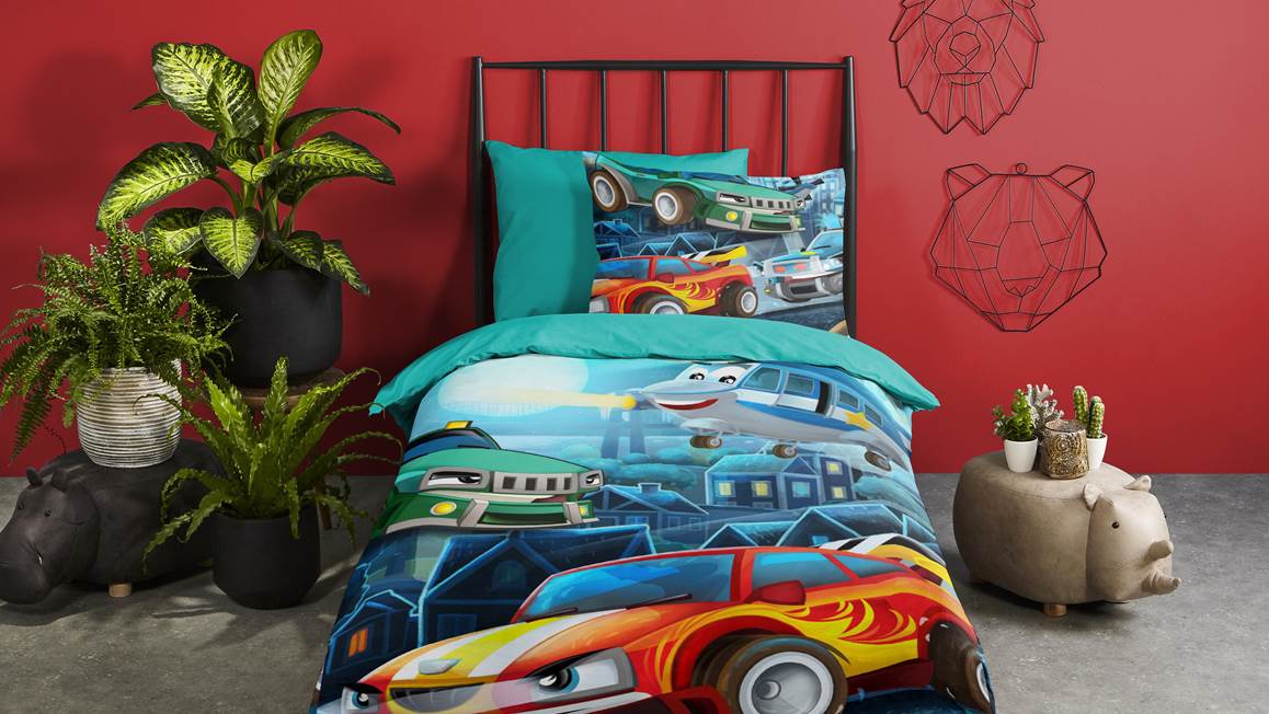 Good Morning Race dekbedovertrek