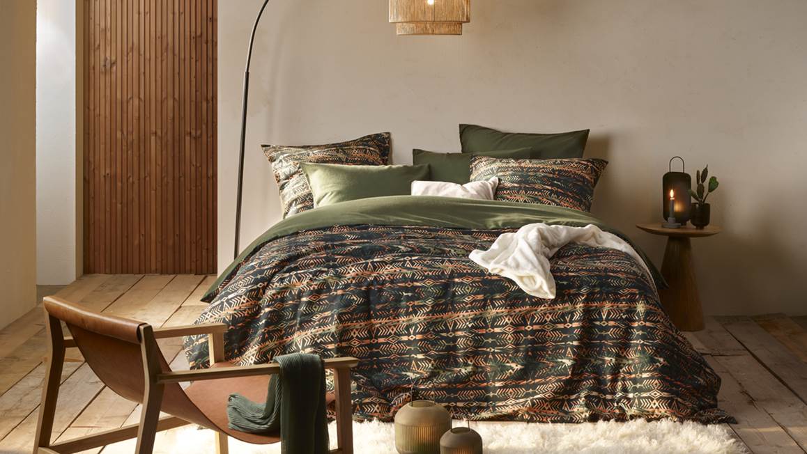 De Witte Lietaer Rufus flanel dekbedovertrek