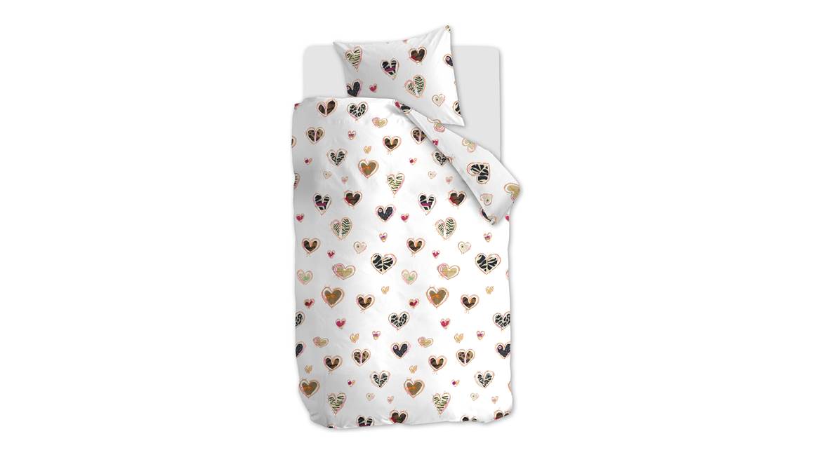 Beddinghouse Kids Animal Hearts dekbedovertrek