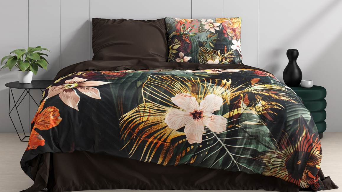 Dreamhouse Wild Rose dekbedovertrek
