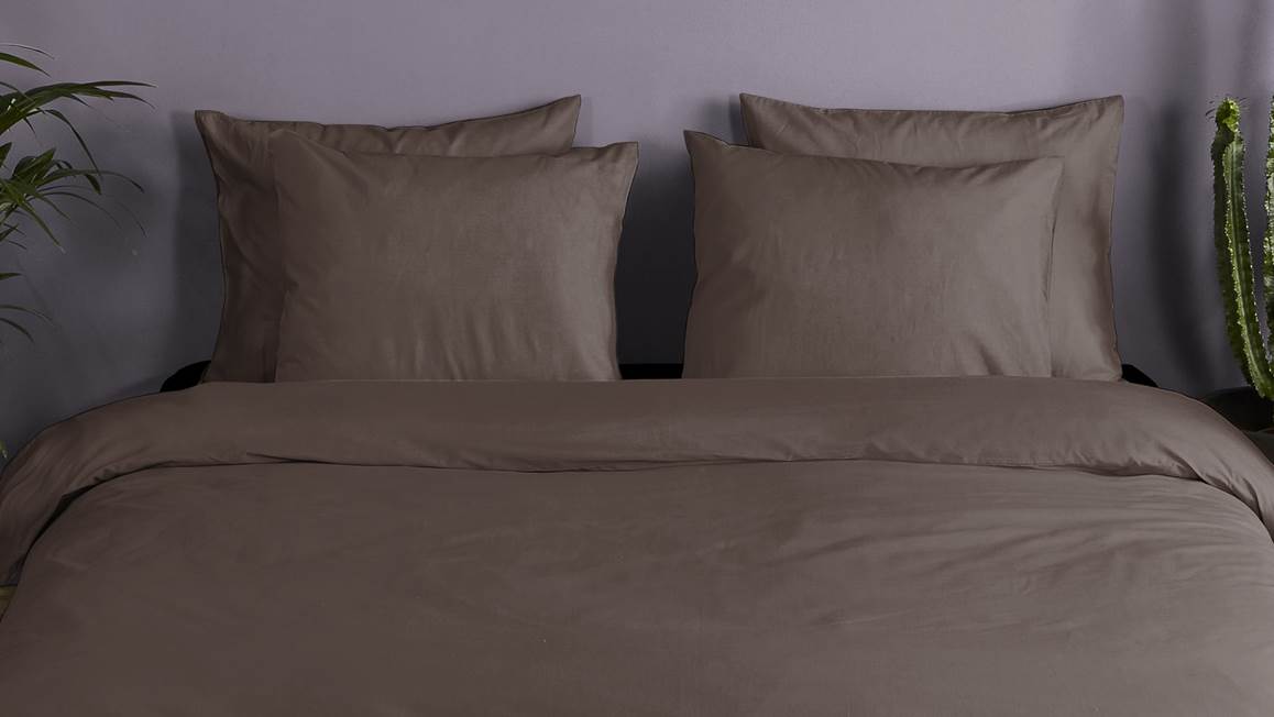 HIP Collection Uni Satin dekbedovertrek