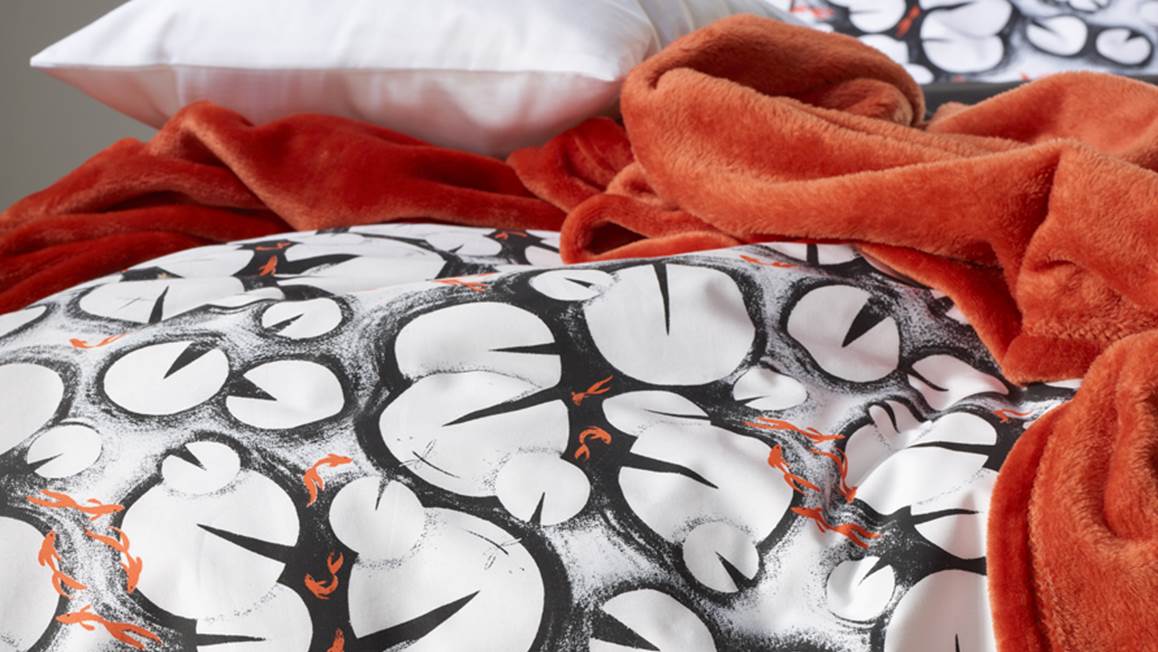 De Witte Lietaer Lilypad dekbedovertrek