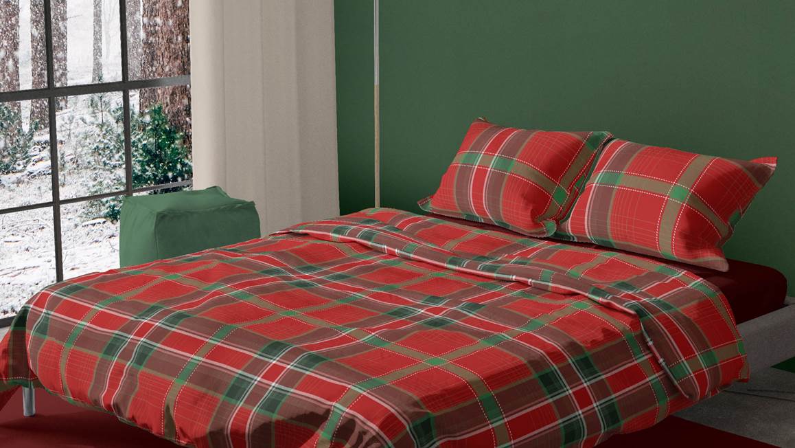 Romanette Colpasso flanel dekbedovertrek