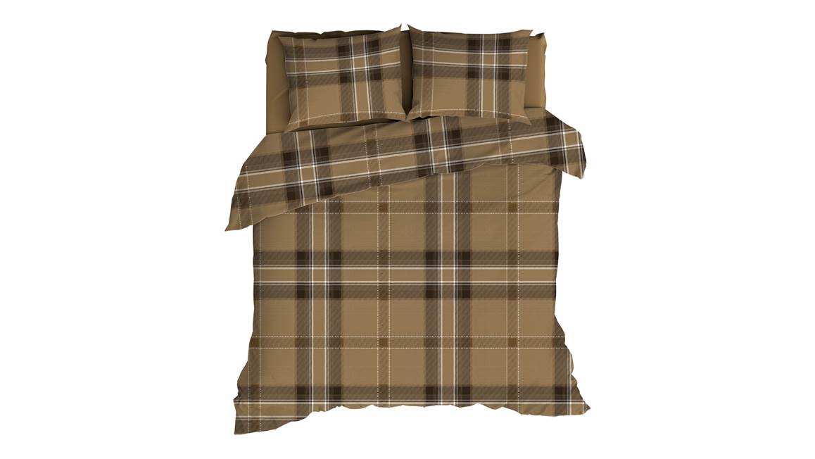 Romanette Colpasso flanel dekbedovertrek