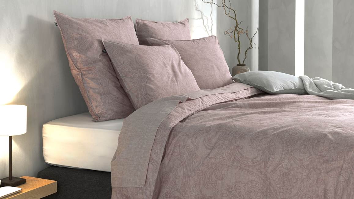 Zohome Paisley di Lino dekbedovertrek