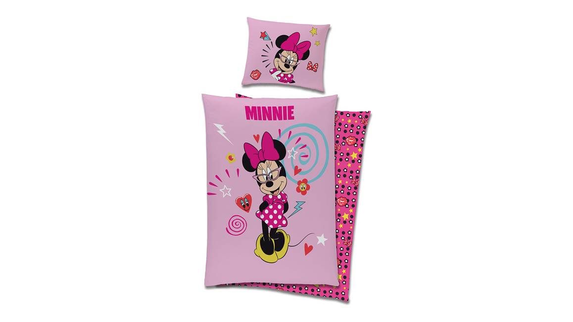 weg opschorten gemeenschap Minnie Mouse dekbedovertrek - Multi - Smulderstextiel.be