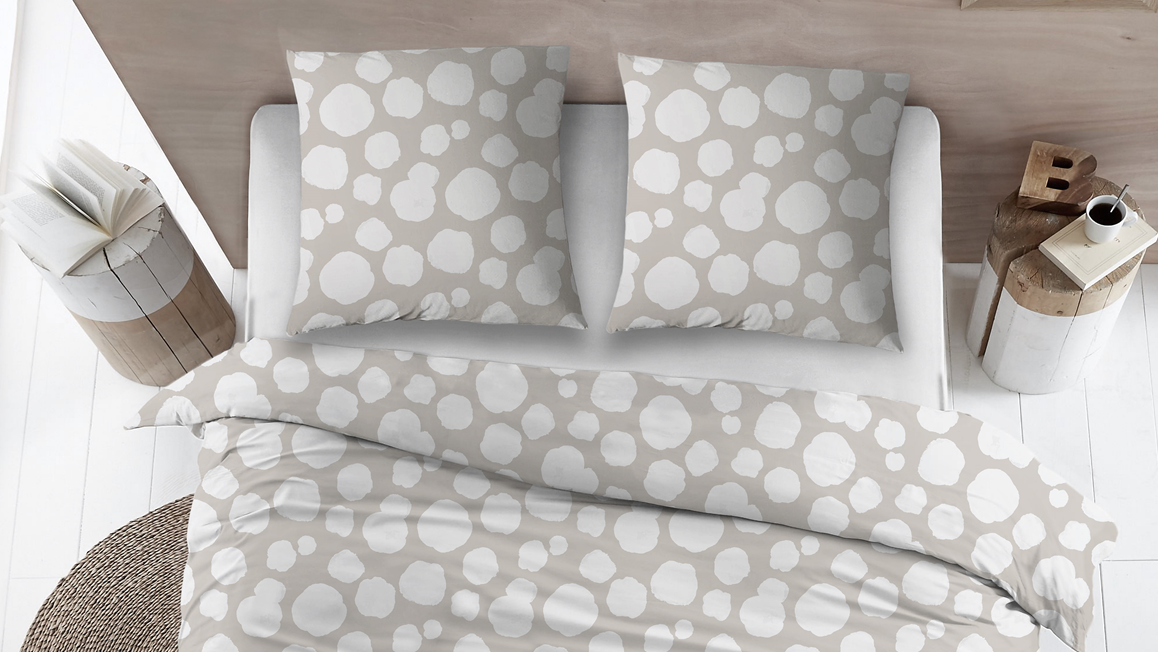 Snoozing Framboises dekbedovertrek