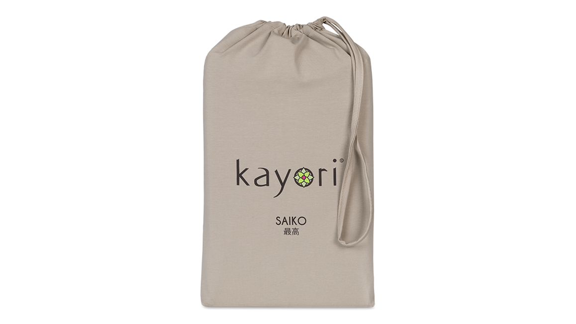Kayori Saiko dubbel jersey hoeslaken extra hoog
