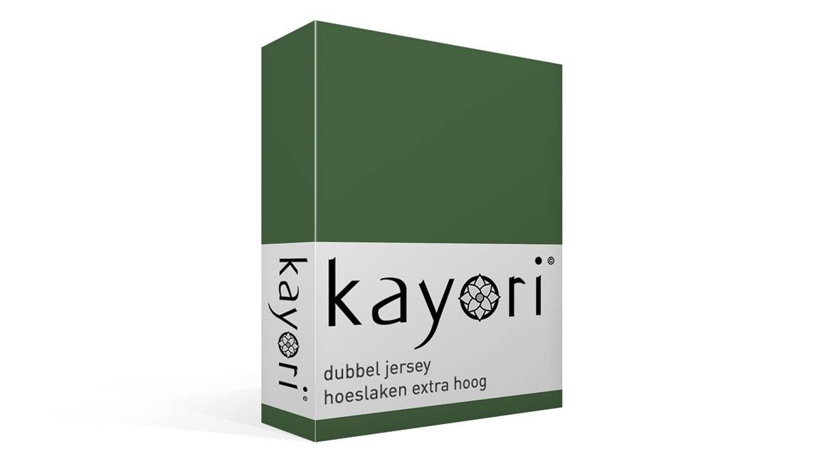 Kayori Saiko dubbel jersey hoeslaken extra hoog
