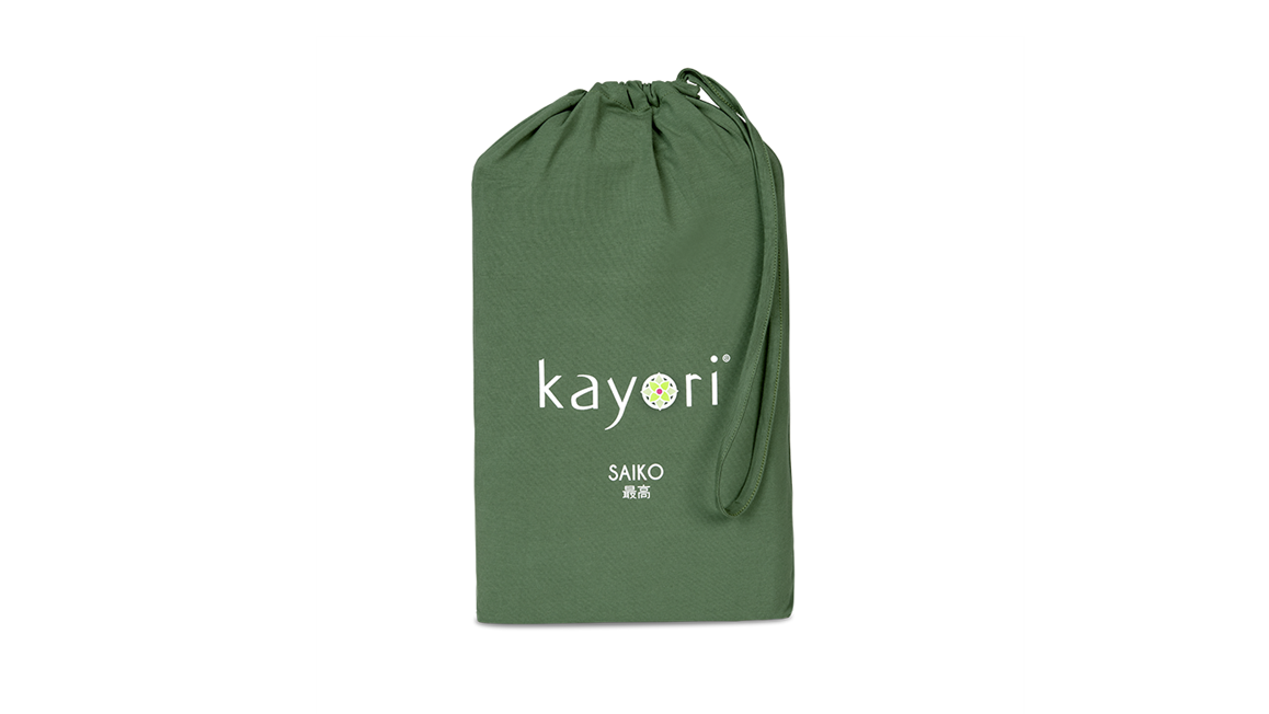 Kayori Saiko dubbel jersey split-topper hoeslaken