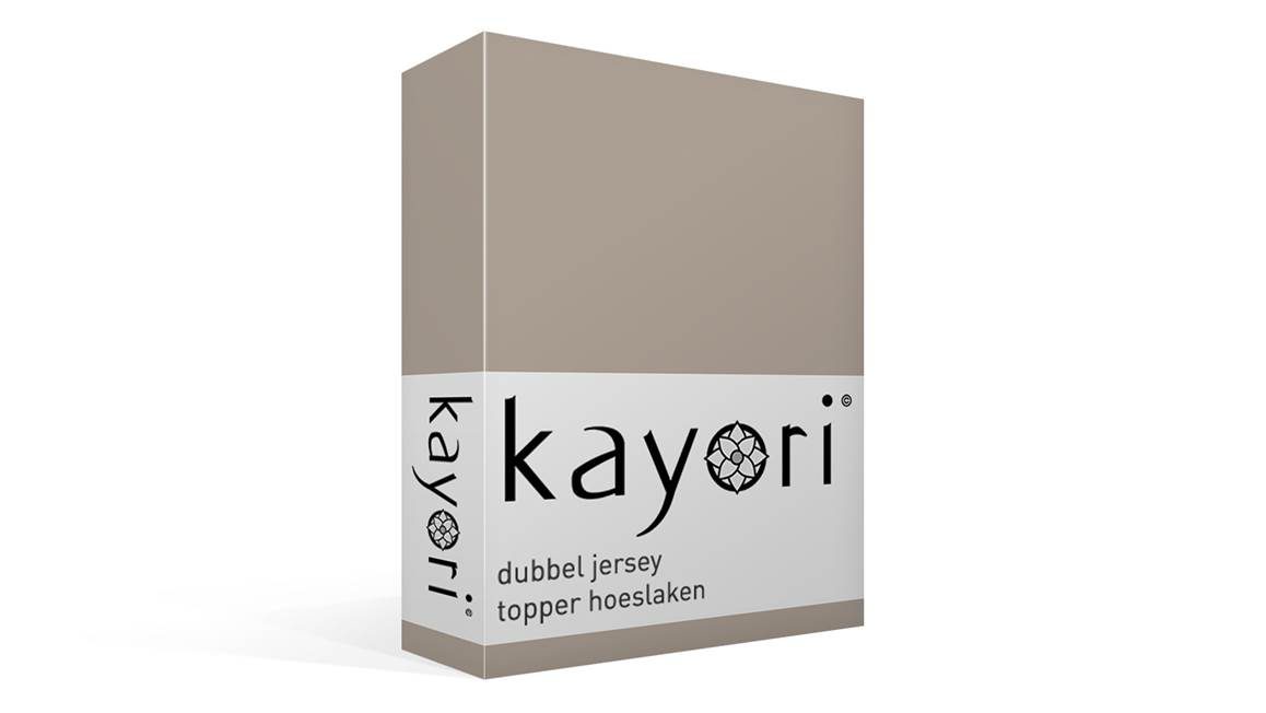 Kayori Saiko dubbel jersey topper hoeslaken