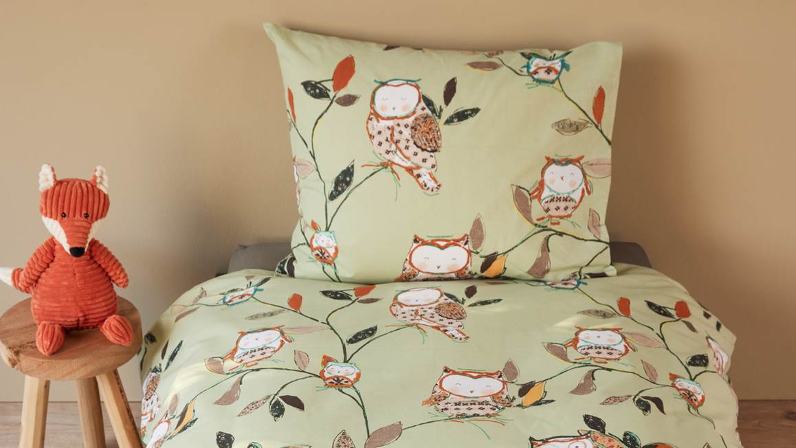 Beddinghouse Kids Owlsome dekbedovertrek